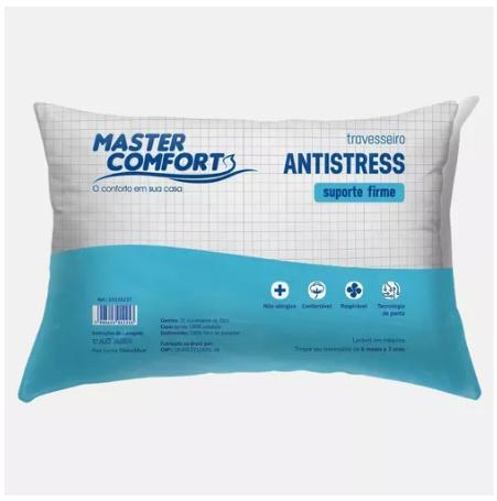 Travesseiro  Anti Stress 50x70cm Peletizado Master Comfort