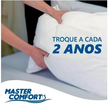 Travesseiro  Anti Stress 50x70cm Peletizado Master Comfort