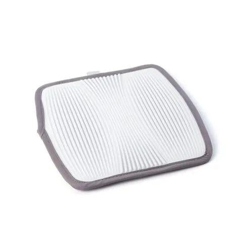 Tapete multiuso clean quadrado silicone Hudson 20x20cmbranco