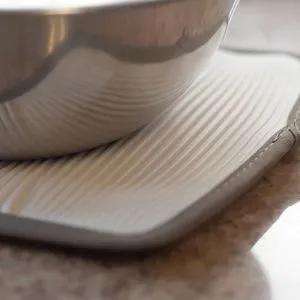 Tapete multiuso clean quadrado silicone Hudson 20x20cmbranco