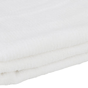 Jogo de Banho Karsten Fio Penteado 5 Peças Imperial Branco 86x150cm