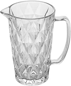 Jarra De Vidro Diamond Transparente 1,2l - Lehaví