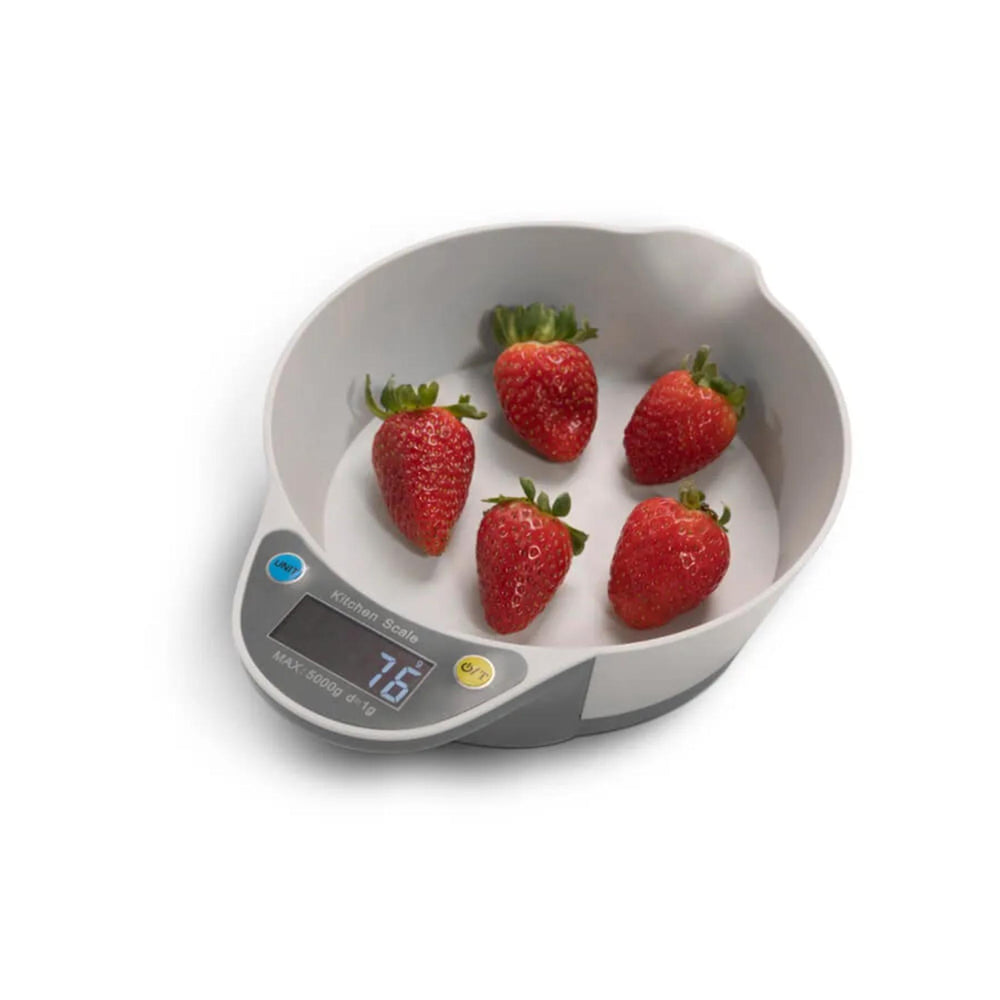 Balança digital para cozinha com recipiente Brinox 5kg