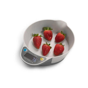 Balança digital para cozinha com recipiente Brinox 5kg