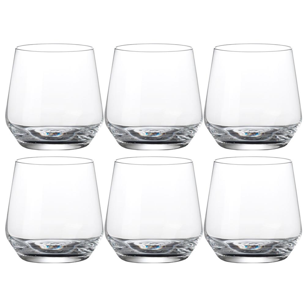Jogo de copos em vidro Fracalanza One 6 copos 430ml
