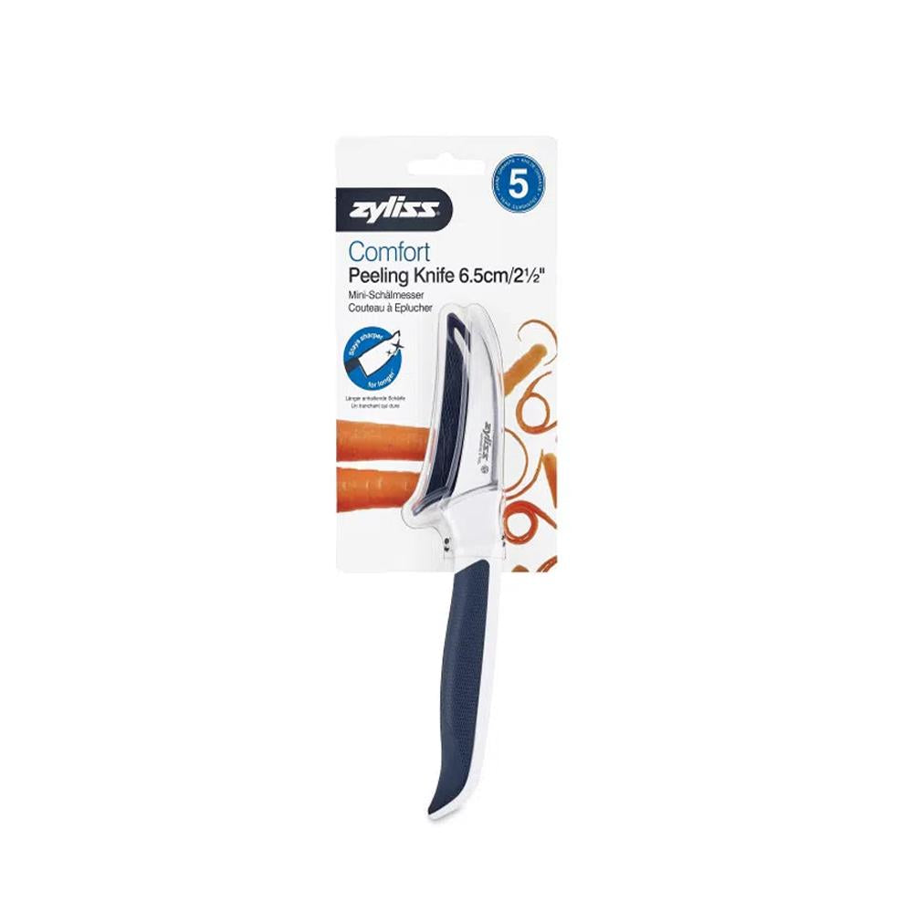Faca para legumes em inox Zyliss Comfort 6,5cm