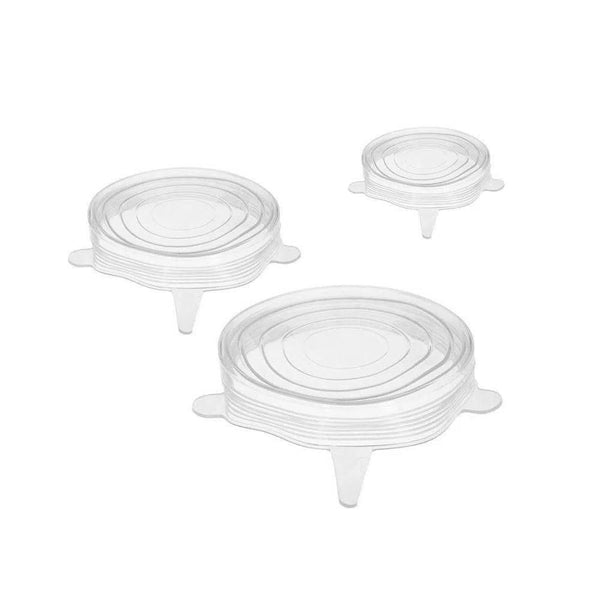 Jogo de tampas herméticas espansiveis em silicone Hudson 6 peças