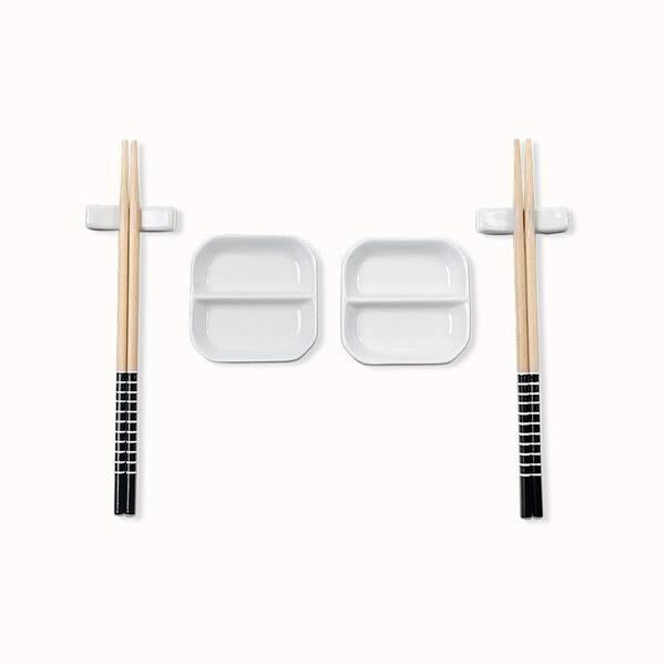 Conjunto de hashi para 2 pessoas Nankin 6 peças