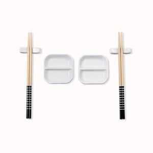 Conjunto de hashi para 2 pessoas Nankin 6 peças
