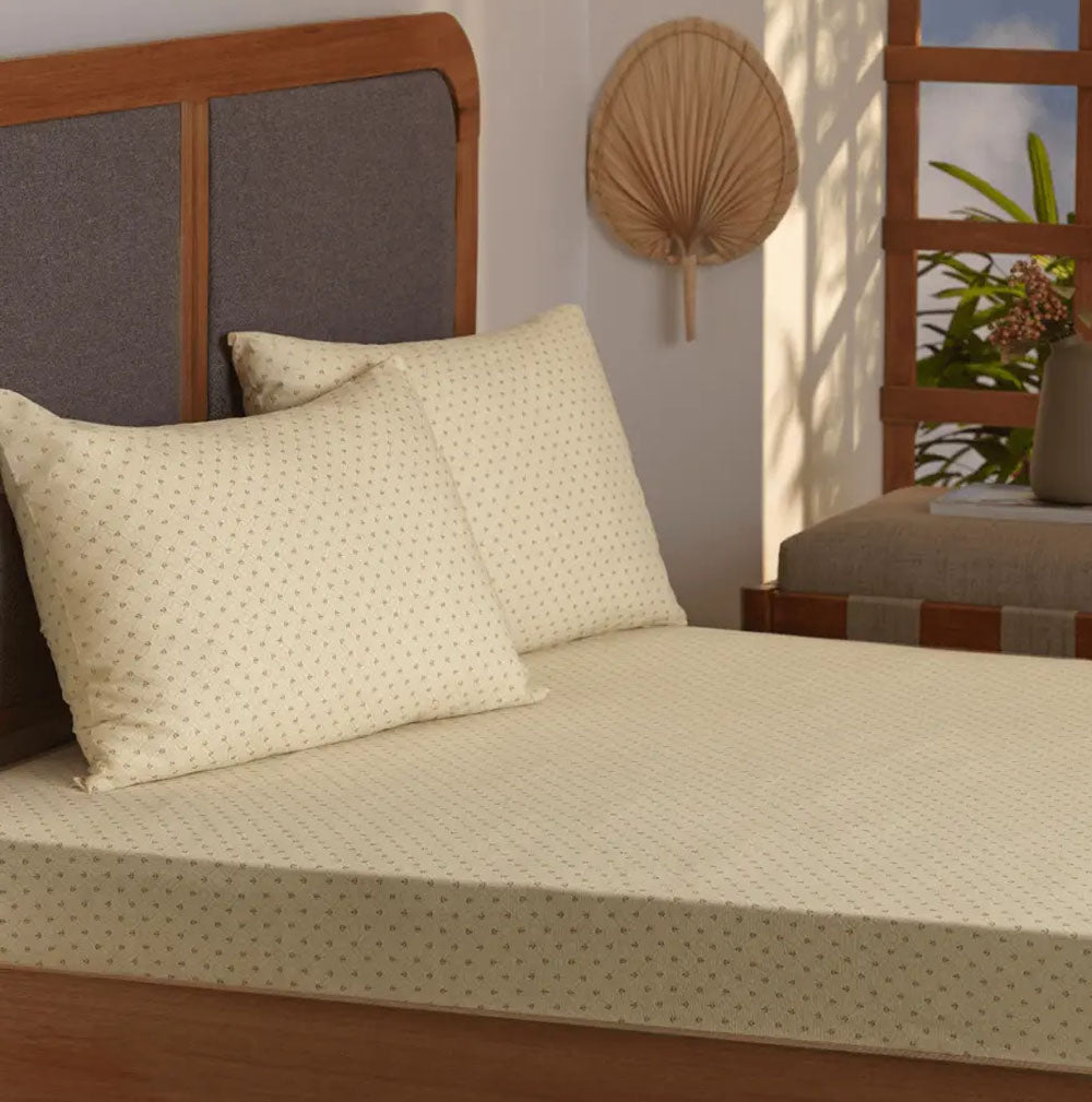 Jogo de Cama Casal 100% Algodão São Cristovão - Sonia 2,20 X 2,40m 4PCs