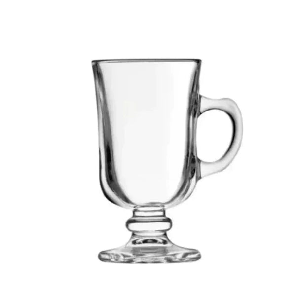 Jogo com 06 xícaras em vidro Casa Ambiente Irish Coffee120ml