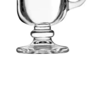 Jogo com 06 xícaras em vidro Casa Ambiente Irish Coffee120ml
