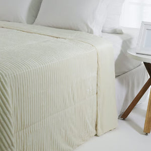Cobertor Jacquard Habitat Queen Off White 2,20m x 2,40m