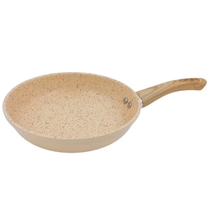 Frigideira Revestimento Nanocerâmico Granito Creme 20cm - Lehavi