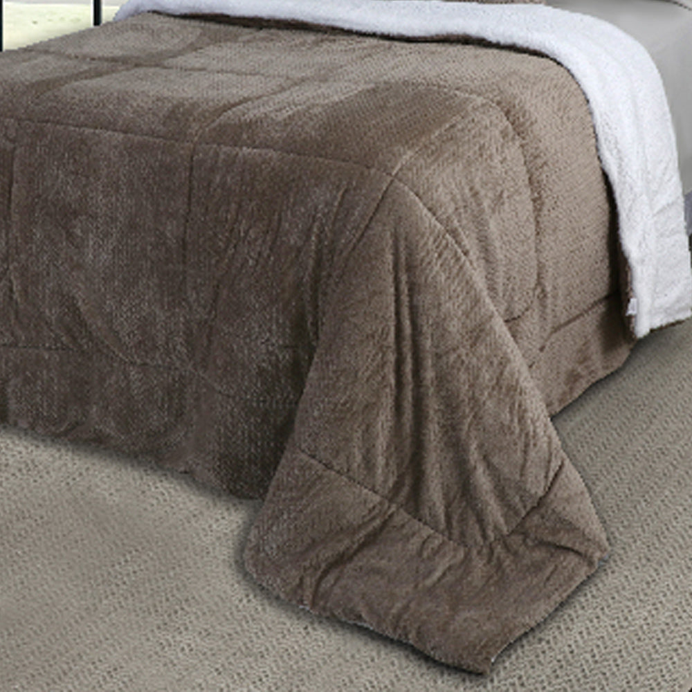 Coberdrom Embossed Dupla Face  Sherpa Sultan Fendi 2,20 cm x 2,40 cm