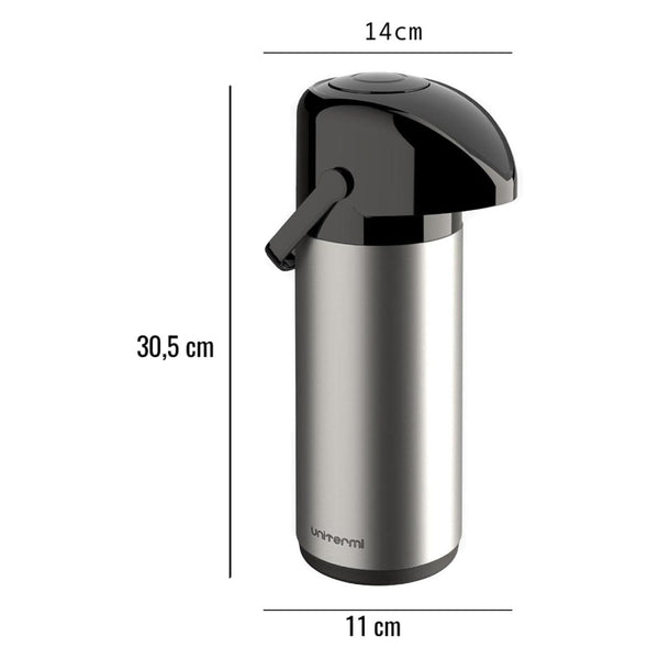 Garrafa Térmica em Inox Unitermi Verona 1L