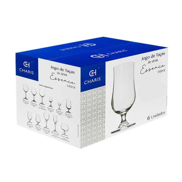 Jogo de Taças de Drink Essence Charis 6 peças 340ml