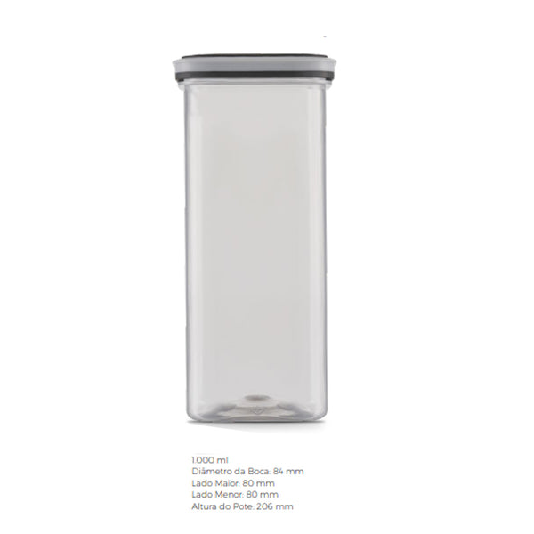 Pote Hermético Airtight Bandeirante 1L 32 oz