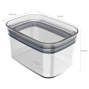 Organizador Hermético Retangula Block Ou Natural 650 ml