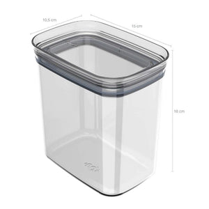 Organizador Hermético Retangular Ou Block 1,5L Natural