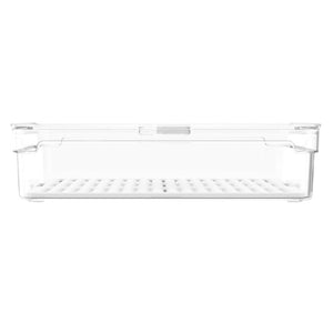 Organizador OU Clear Fresh Com Bandeja  2,8 L