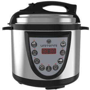 Panela de Pressão Digital Elétrica Unitermi  Inox 4.0 L 220V
