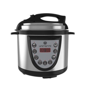 Panela de Pressão Digital Elétrica Unitermi  Inox 4.0 L 220V