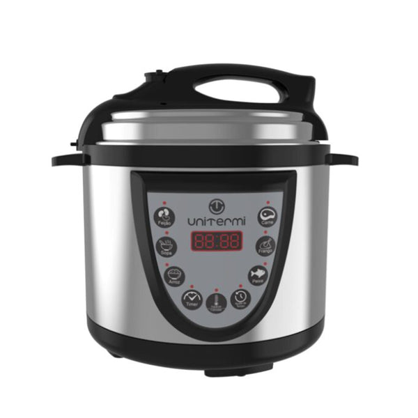 Panela de Pressão Digital Elétrica Unitermi  Inox 4.0 L 220V