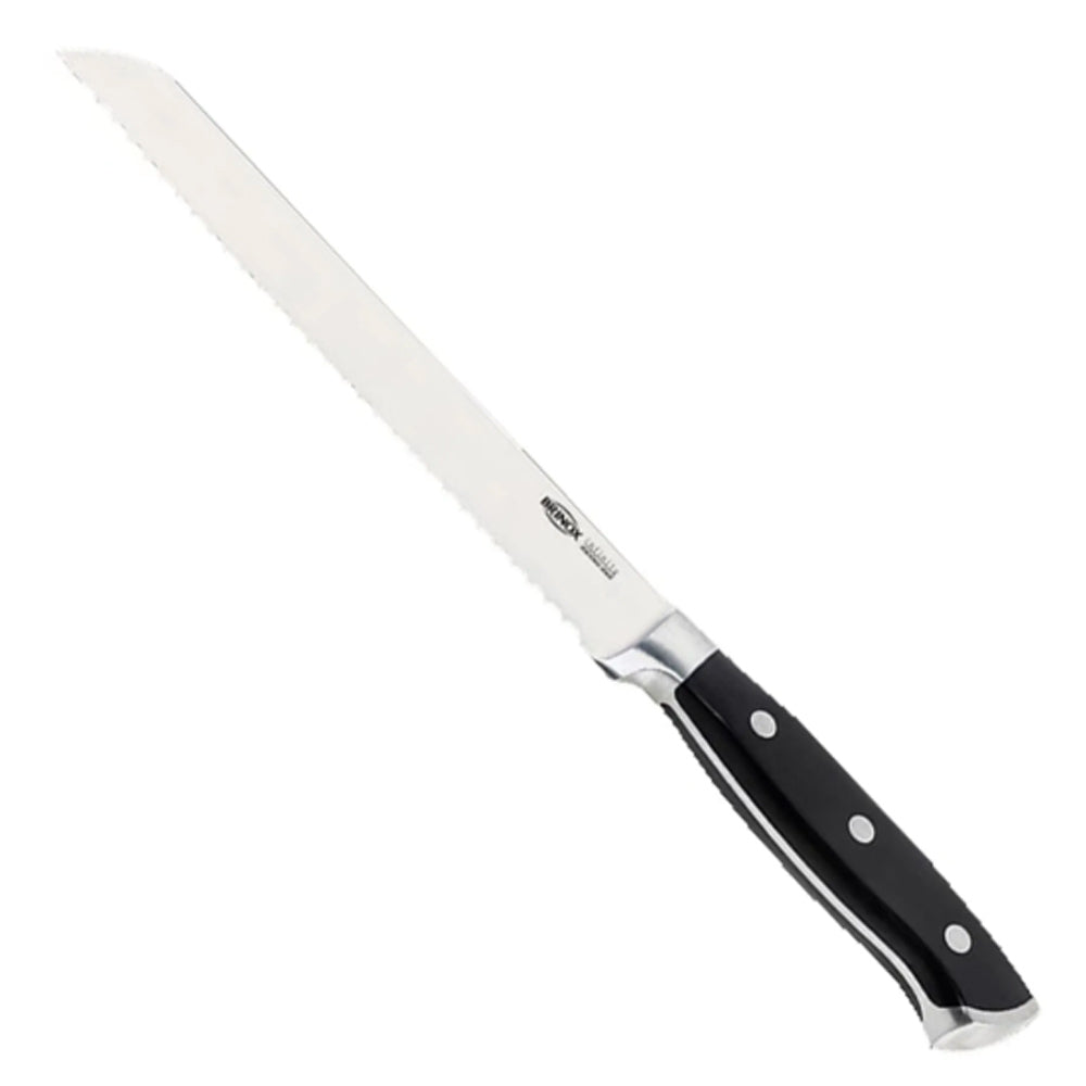 Faca para pão em inox Brinox Infinity 23,5cm.