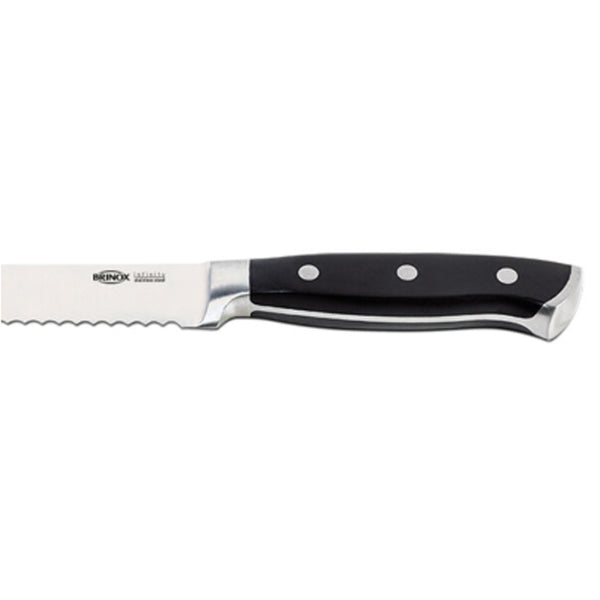 Faca para pão em inox Brinox Infinity 23,5cm.