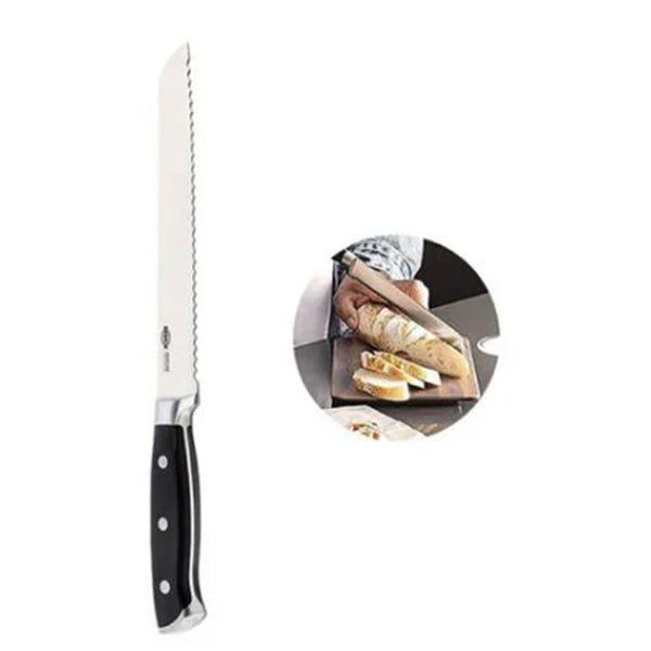 Faca para pão em inox Brinox Infinity 23,5cm.