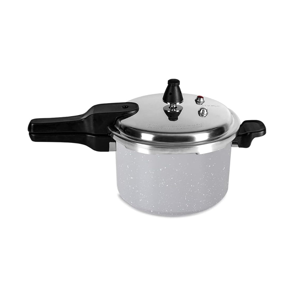 Panela de pressão Ceramic Life com fundo de indução 4,2L Brinox Cinza