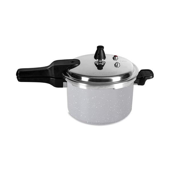 Panela de pressão Ceramic Life com fundo de indução 4,2L Brinox Cinza