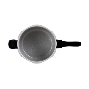 Panela de pressão Ceramic Life com fundo de indução 4,2L Brinox Cinza