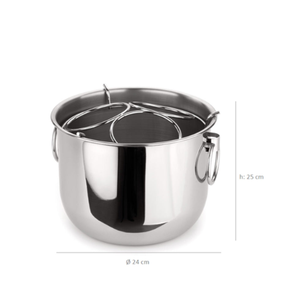 Champanheira em inox Aros Forma 6L