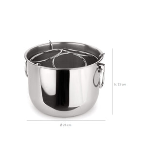 Champanheira em inox Aros Forma 6L