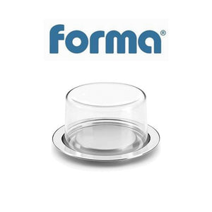 Porta  queijo com tampa Forma Light Vision 17cm.