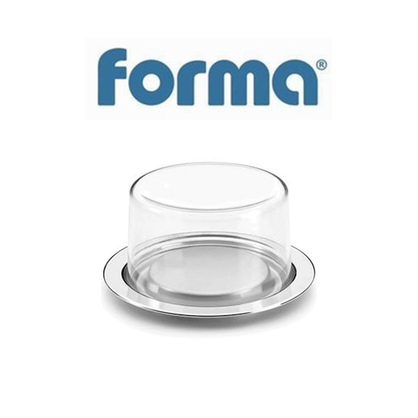 Porta  queijo com tampa Forma Light Vision 17cm.