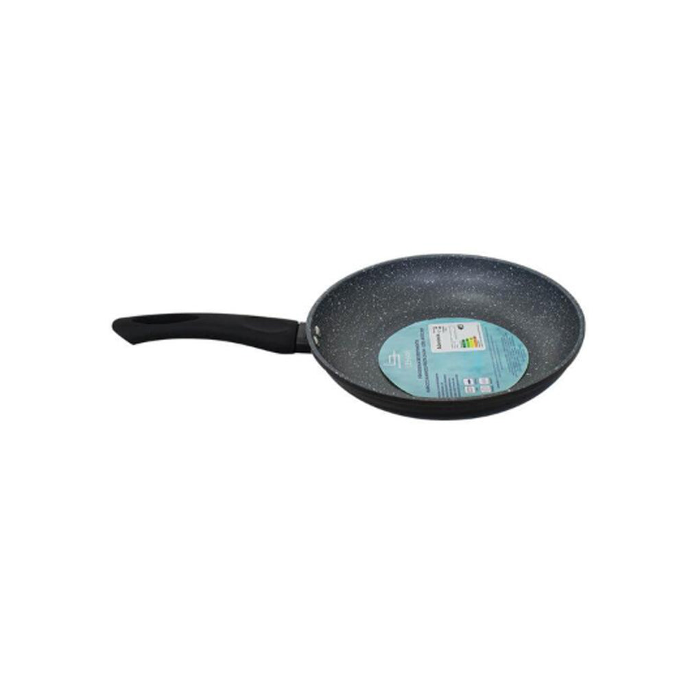 Frigideira antiaderente Nanocerâmica  Lehaví 24 cm Granito Preta