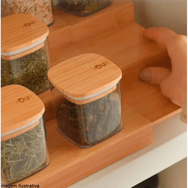 Organizador Multinível Extensível Keep – Bambu