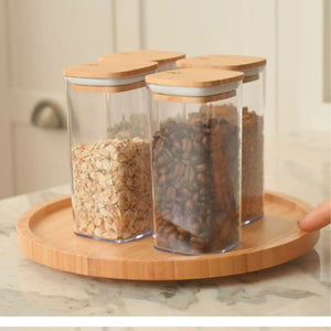 Organizador Giratório Baixo Keep – Bambu Ou