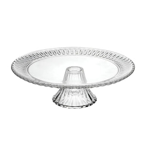 PRATO PARA BOLO COM PE LINHA ELEGANZA UNICA 32CM