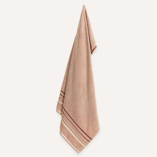 Toalha de Banho Fio Penteado Lumina Karsten 70cmx140cm Deserto/Ferrugem