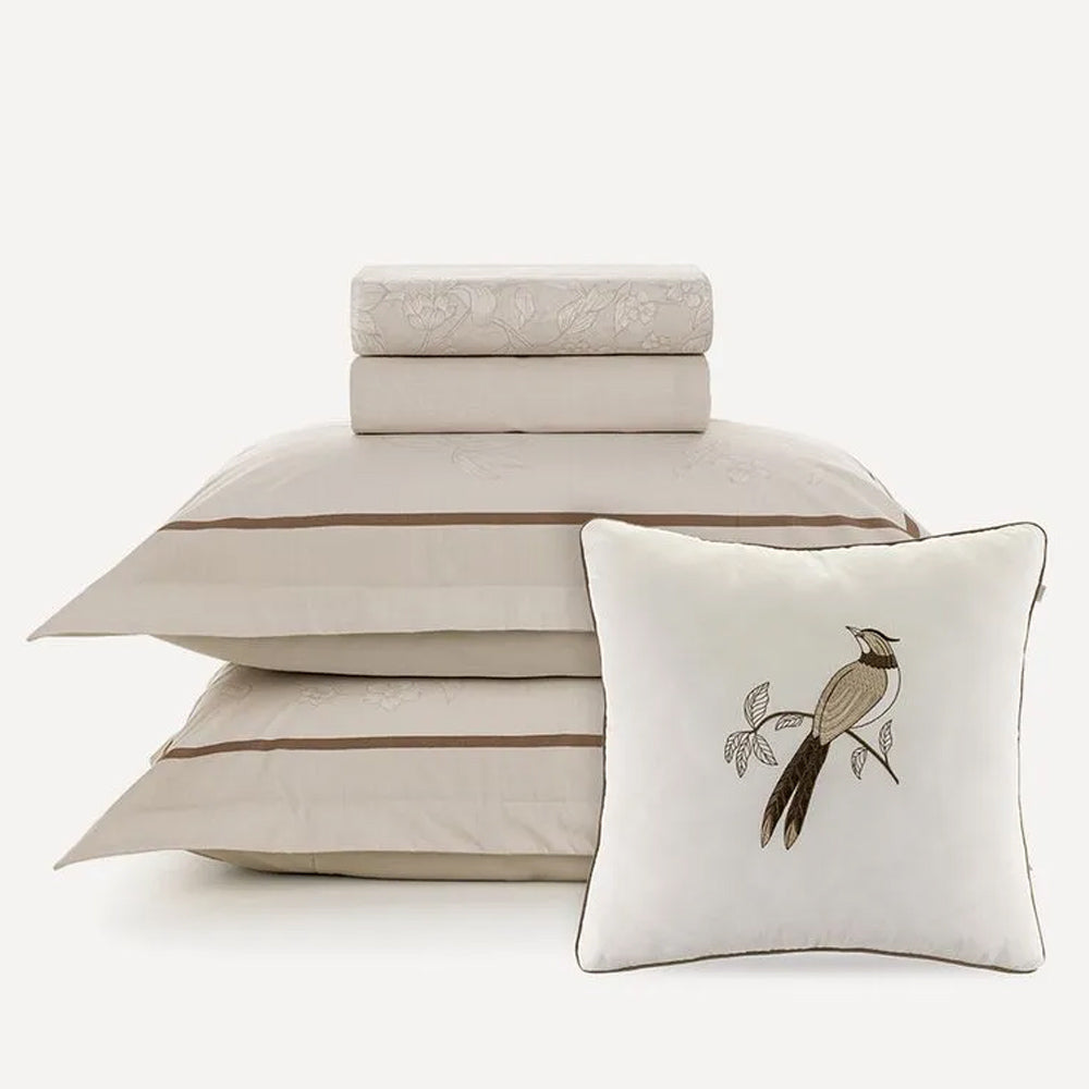 Jogo De Cama Queen 240x250 100% Agodão Estilo Mallu Com Capa De Almofada