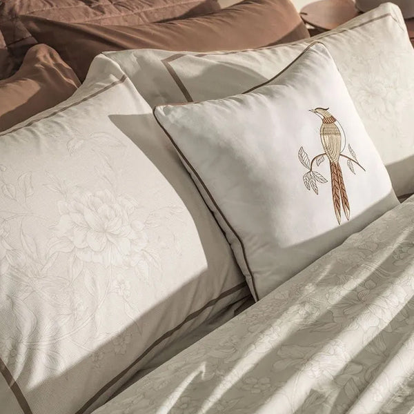 Jogo De Cama Queen 240x250 100% Agodão Estilo Mallu Com Capa De Almofada