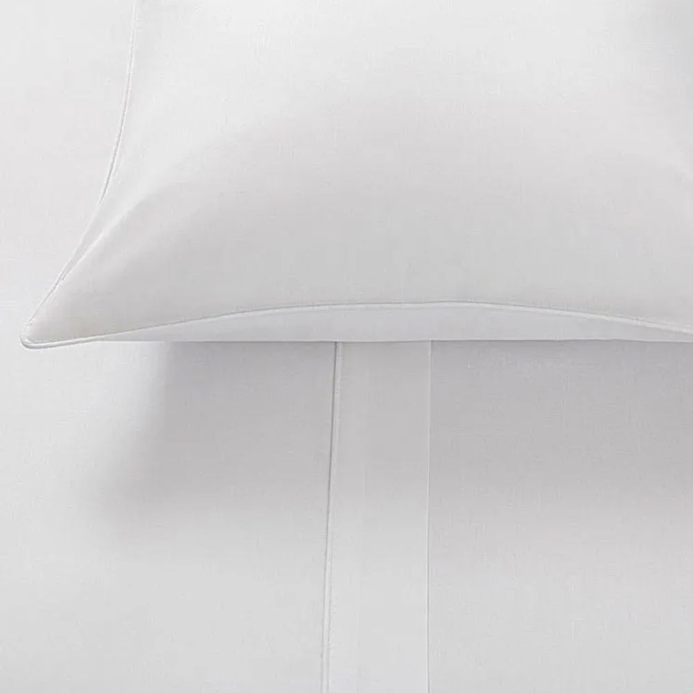 Jogo De Cama Queem 4Pcs Class Branco 400 Fios   160X200CM
