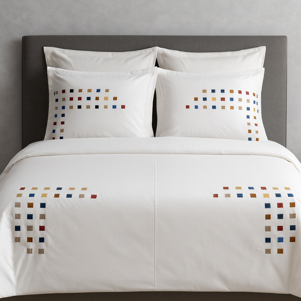 Jogo De Cama Queem 4Pcs Estilo 230 Fios / 160X200CM / TOPAZIO