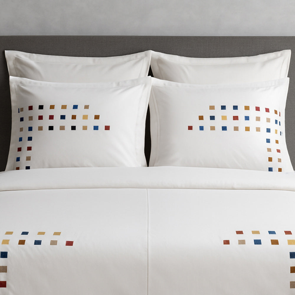 Jogo De Cama Queem 4Pcs Estilo 230 Fios / 160X200CM / TOPAZIO
