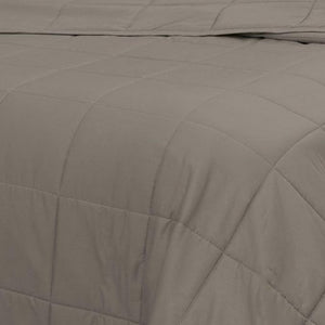 Colcha Satinée Square Casal Fend Stone – Kacyumara