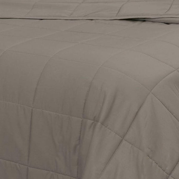 Colcha Satinée Square Casal Fend Stone – Kacyumara